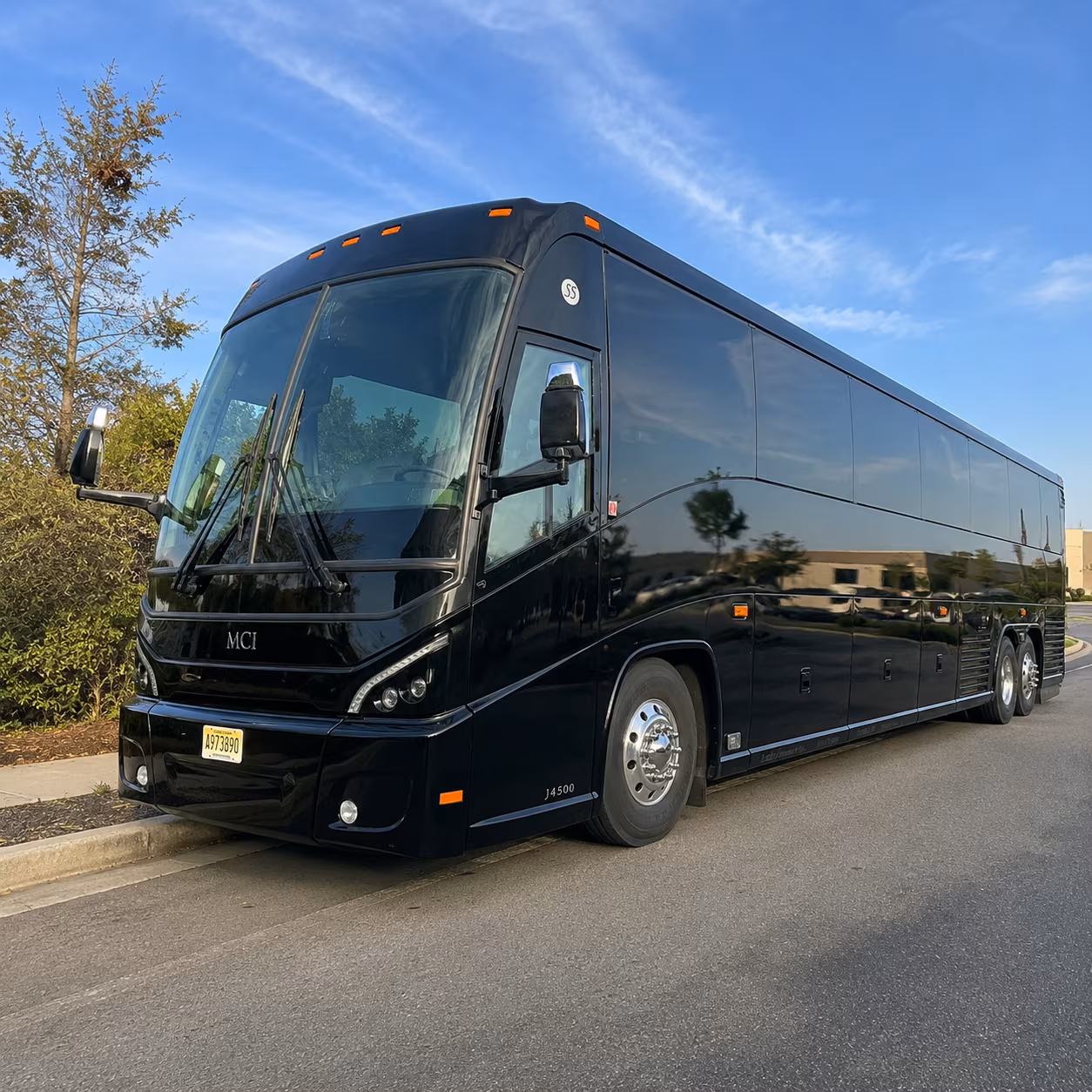 irvington long distance transportation onboard seating
