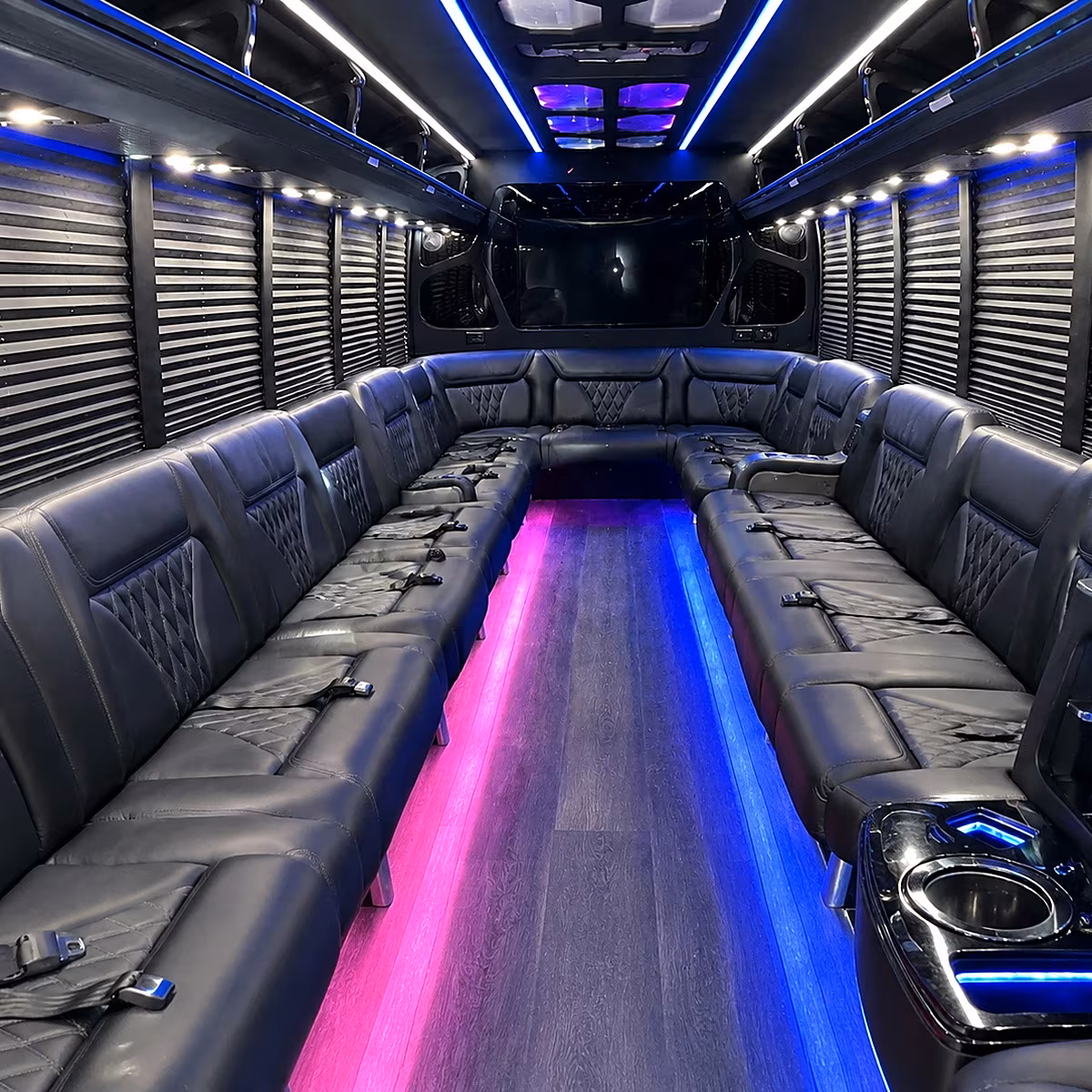 irvington party bus rentals inside